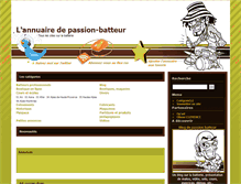 Tablet Screenshot of annuaire.passion-batteur.com